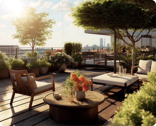 Outdoor Seating Area